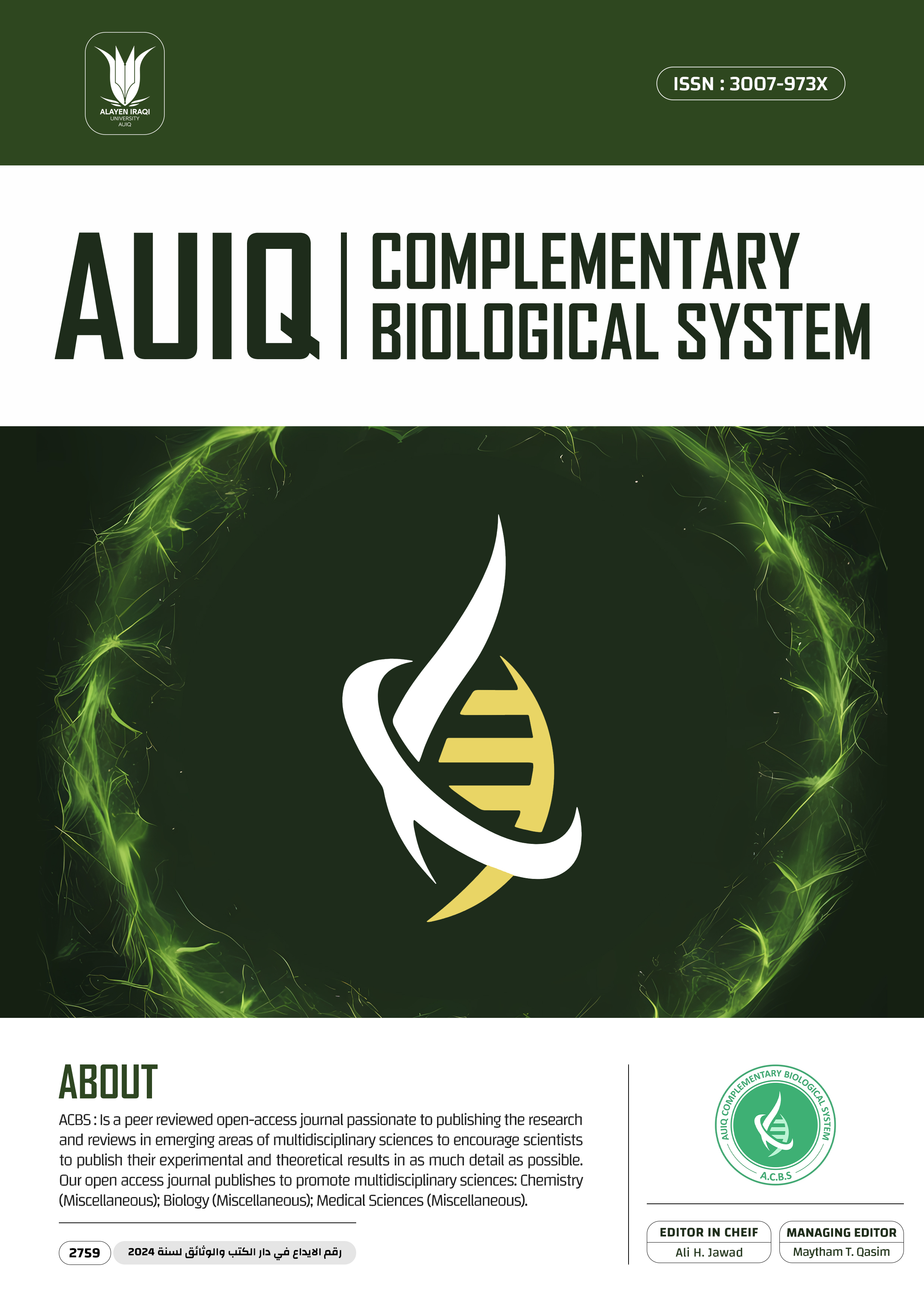 Complementary Biological System Journal