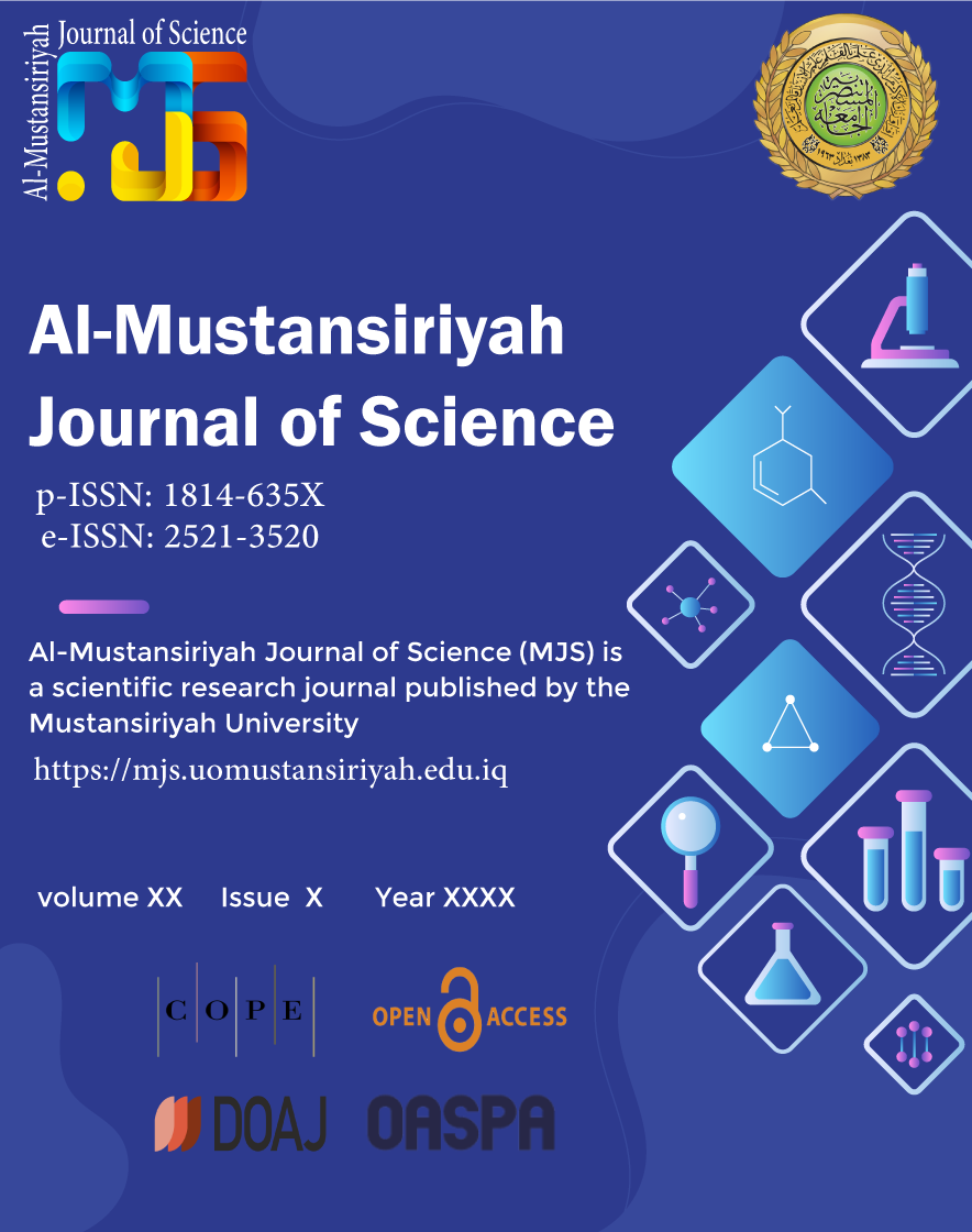 Al-Mustansiriyah Journal of Science